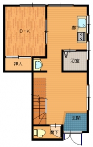 松原・大西工事前２・１６-平面図(1階)
