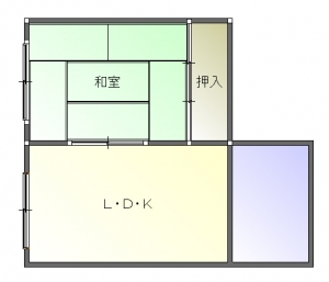 ナラン前-平面図( 1  階)